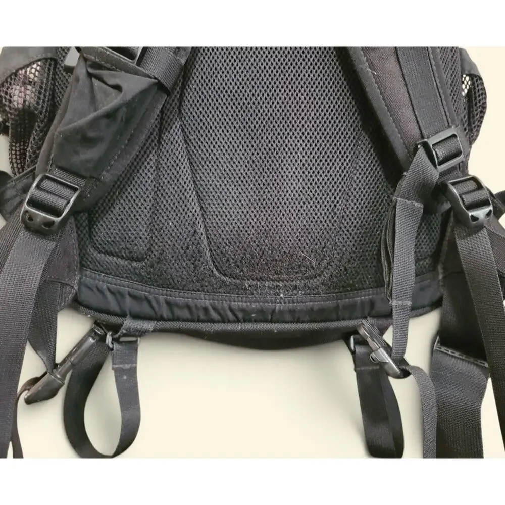 The North Face Surge Hiking Backpack Soft Black Laptop Travel School Daypack